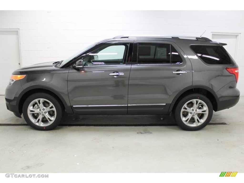 2015 Explorer Limited 4WD - Magnetic / Charcoal Black photo #1