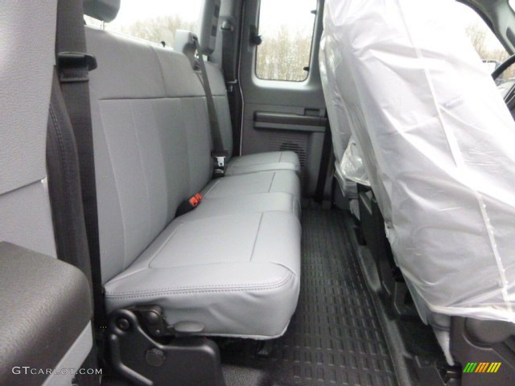 2015 F250 Super Duty XL Super Cab 4x4 Utility - Oxford White / Steel photo #11