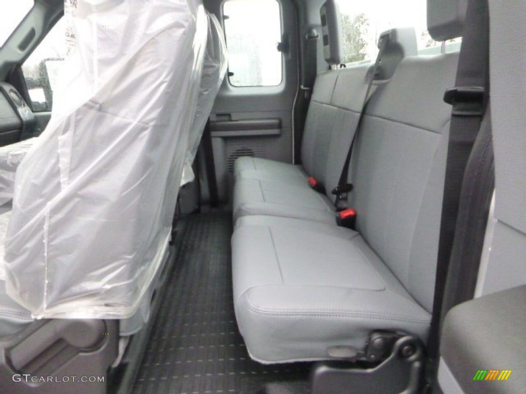 2015 F250 Super Duty XL Super Cab 4x4 Utility - Oxford White / Steel photo #15