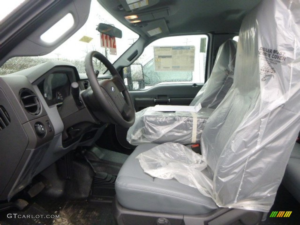 2015 F250 Super Duty XL Super Cab 4x4 Utility - Oxford White / Steel photo #17