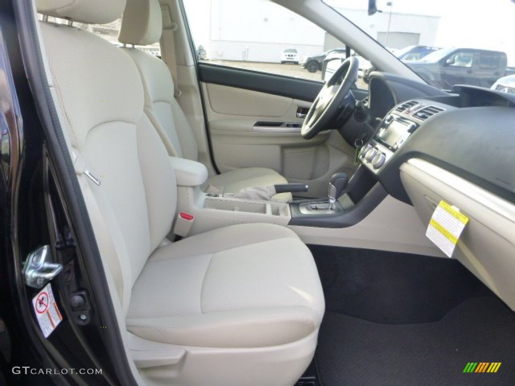 Ivory Interior 2015 Subaru Impreza 2.0i Premium 4 Door Photo #100014082