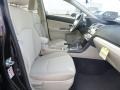 Ivory 2015 Subaru Impreza 2.0i Premium 4 Door Interior Color