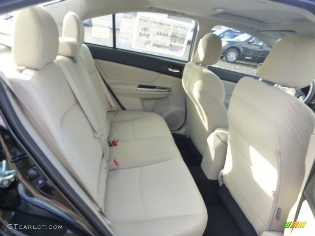 2015 Subaru Impreza 2.0i Premium 4 Door Rear Seat Photo #100014109