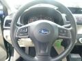 Ivory 2015 Subaru Impreza 2.0i 4 Door Steering Wheel