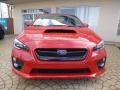 2015 Lightning Red Subaru WRX Limited  photo #2