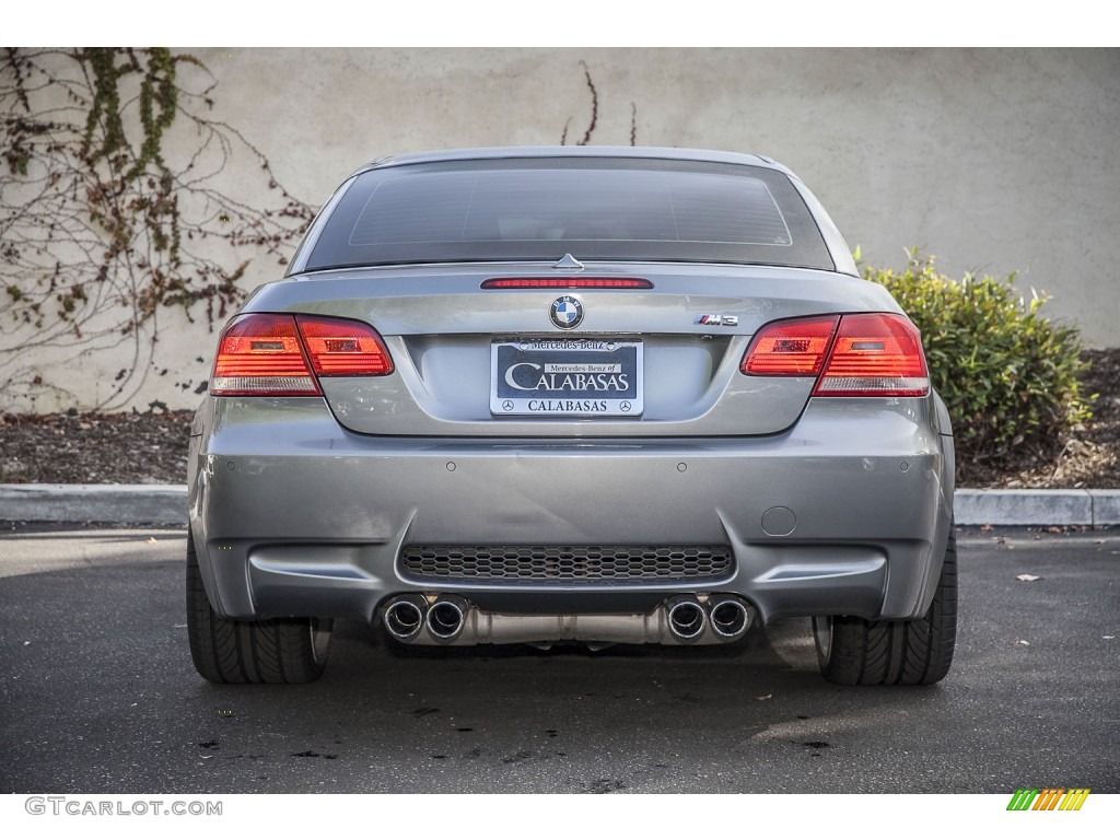 2008 M3 Convertible - Space Grey Metallic / Black photo #3