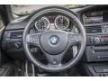 2008 BMW M3 Black Interior Steering Wheel Photo