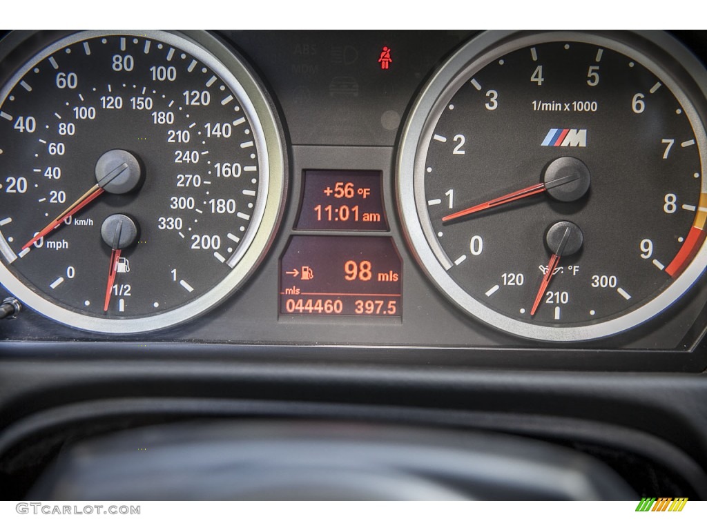 2008 BMW M3 Convertible Gauges Photos