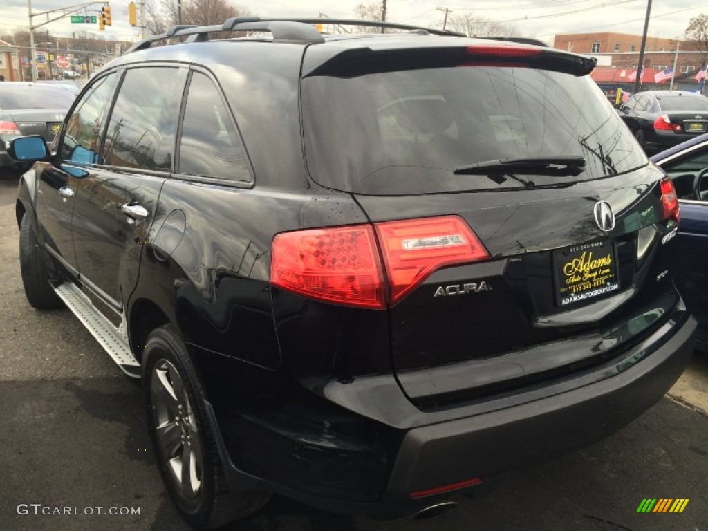 2007 MDX Sport - Formal Black Pearl / Ebony photo #4