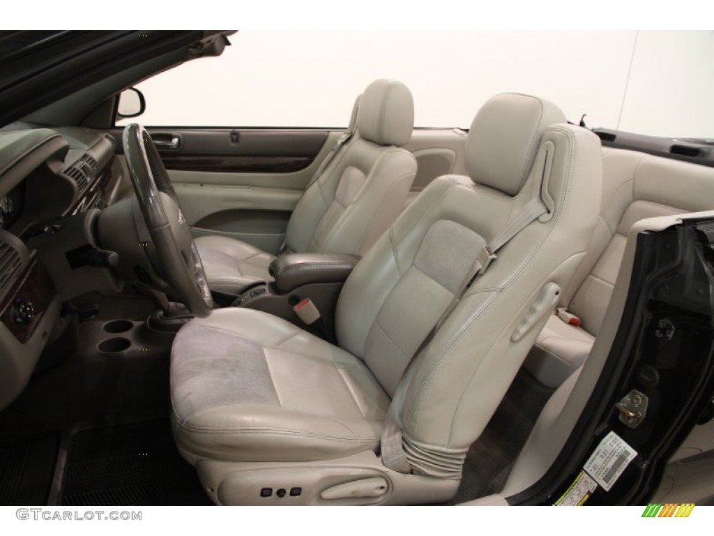 2005 Sebring Limited Convertible - Brilliant Black / Light Taupe photo #6
