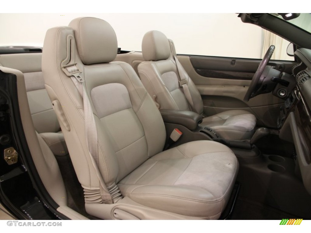 2005 Sebring Limited Convertible - Brilliant Black / Light Taupe photo #13