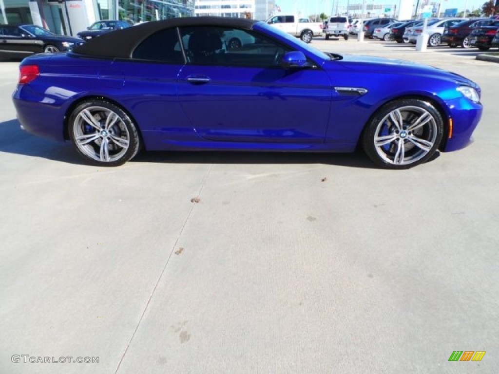 San Marino Blue Metallic 2012 BMW M6 Convertible Exterior Photo #100020219