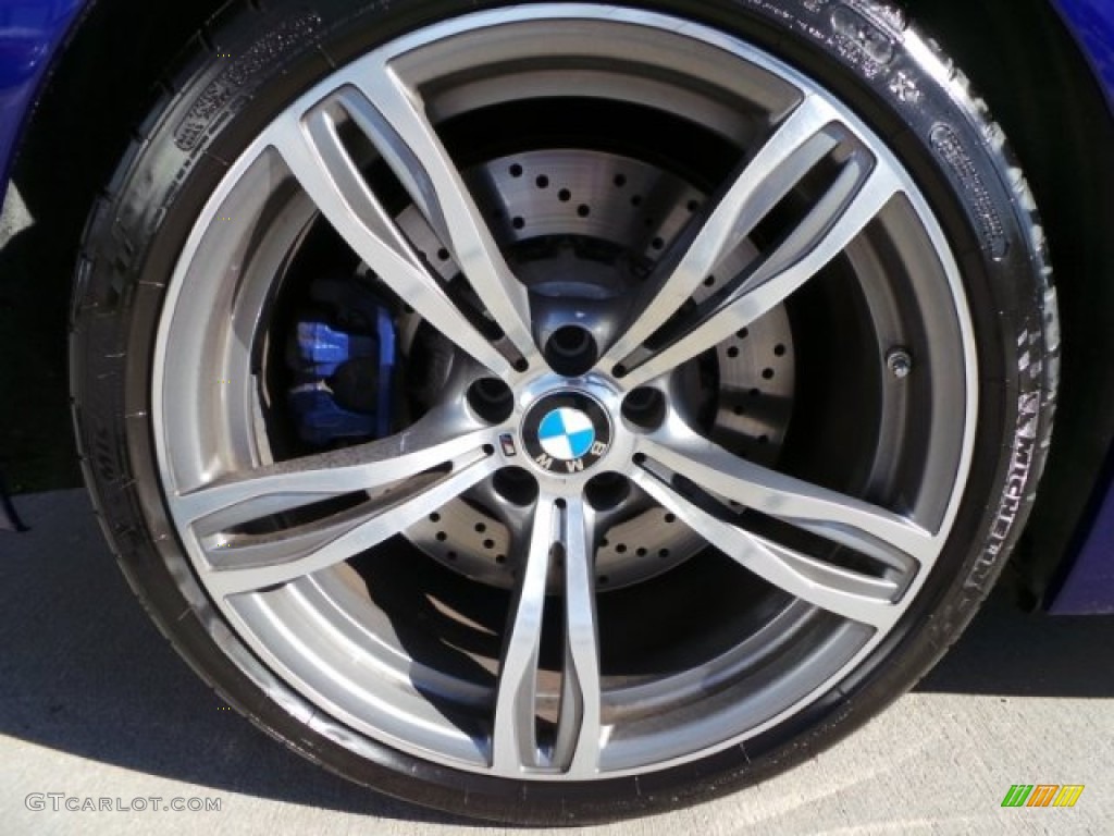 2012 M6 Convertible - San Marino Blue Metallic / Black photo #10
