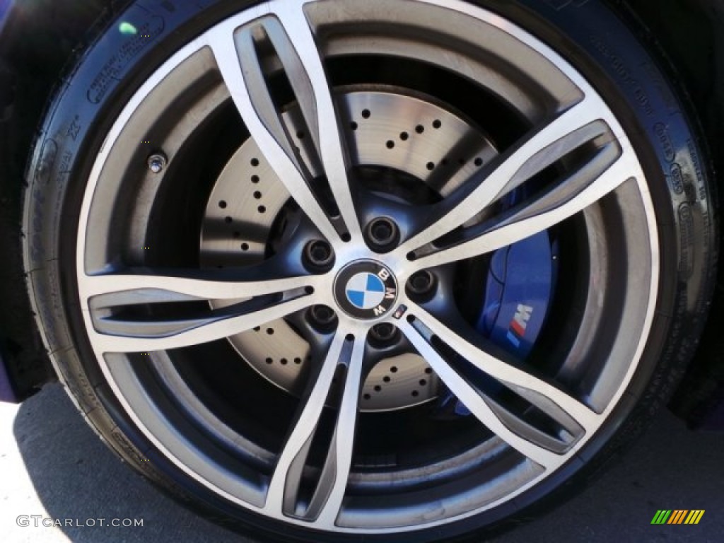 2012 M6 Convertible - San Marino Blue Metallic / Black photo #12