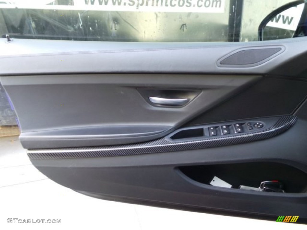 2012 M6 Convertible - San Marino Blue Metallic / Black photo #13