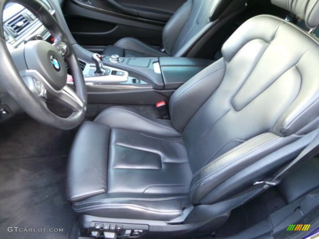 2012 M6 Convertible - San Marino Blue Metallic / Black photo #15