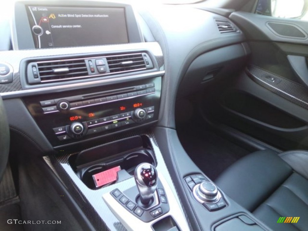 2012 M6 Convertible - San Marino Blue Metallic / Black photo #17