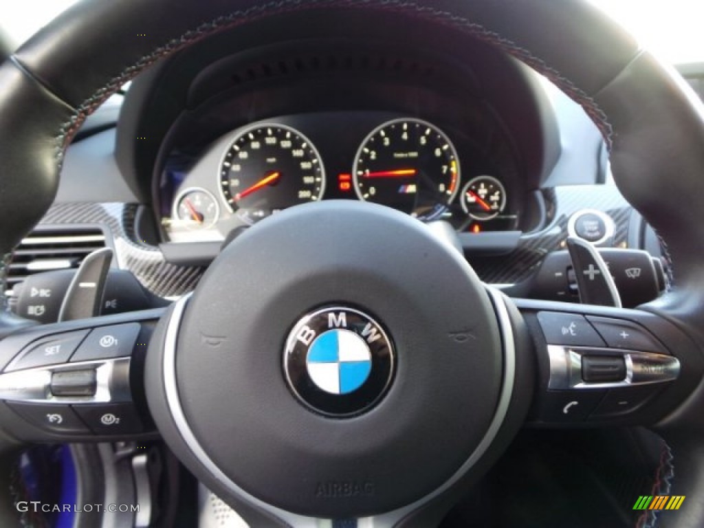 2012 M6 Convertible - San Marino Blue Metallic / Black photo #27
