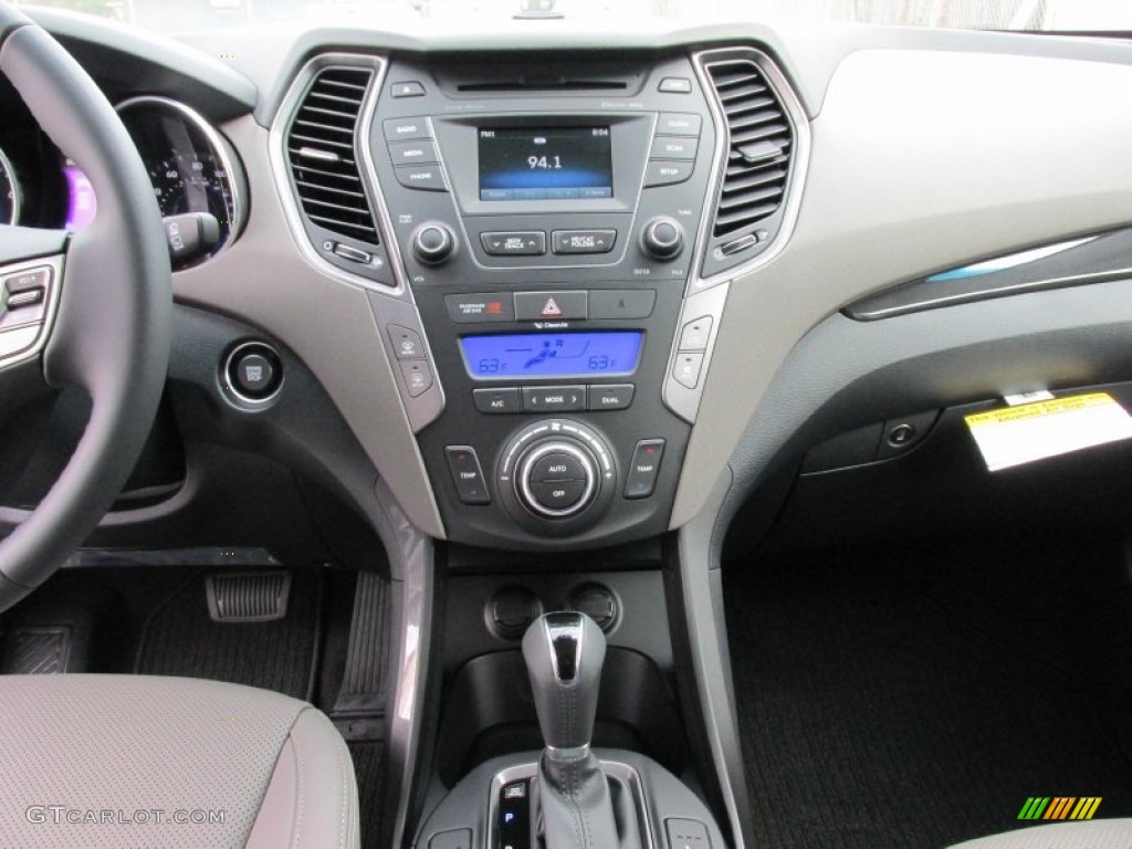 2015 Hyundai Santa Fe Limited Gray Dashboard Photo #100020538