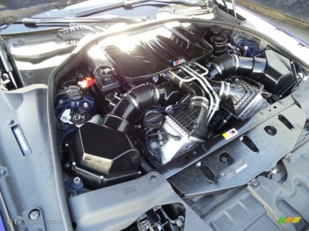 2012 BMW M6 Convertible 4.4 Liter DI M TwinPower Turbo DOHC 32-Valve VVT V8 Engine Photo #100020559
