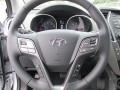 2015 Hyundai Santa Fe Gray Interior Steering Wheel Photo