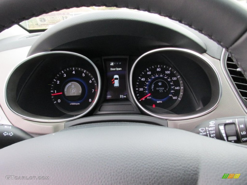 2015 Hyundai Santa Fe Limited Gauges Photo #100020607