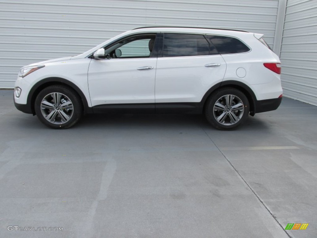 Monaco White 2015 Hyundai Santa Fe Limited Ultimate Exterior Photo #100020685