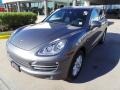 2014 Meteor Grey Metallic Porsche Cayenne Diesel  photo #3