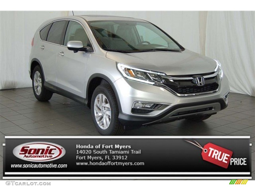 Alabaster Silver Metallic Honda CR-V