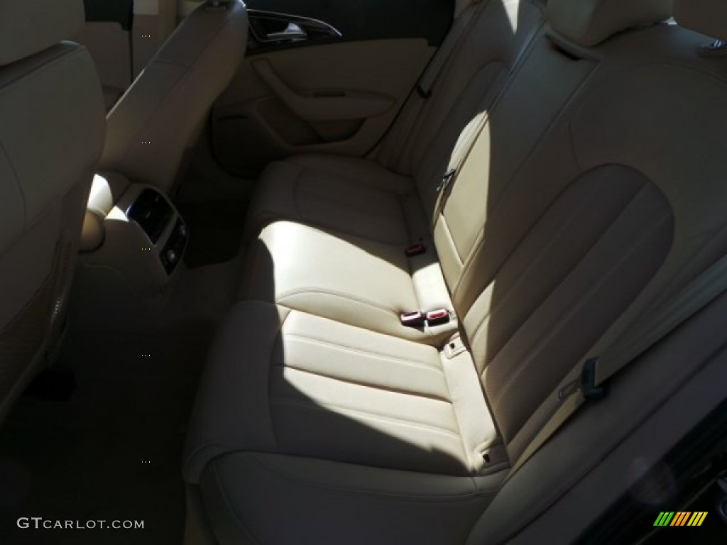 2015 A6 3.0T Prestige quattro Sedan - Havanna Black Metallic / Velvet Beige photo #27