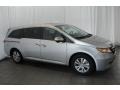 2015 Alabaster Silver Metallic Honda Odyssey EX-L  photo #4