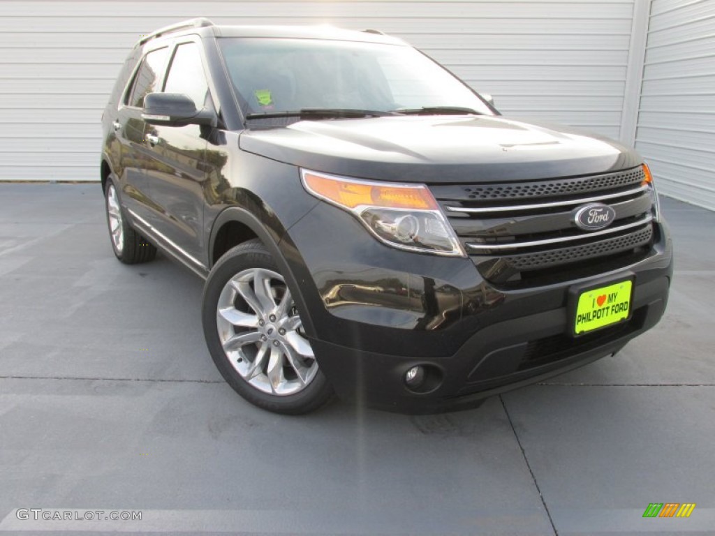 2015 Explorer Limited - Tuxedo Black / Charcoal Black photo #1