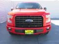 2015 Race Red Ford F150 XLT SuperCrew 4x4  photo #8