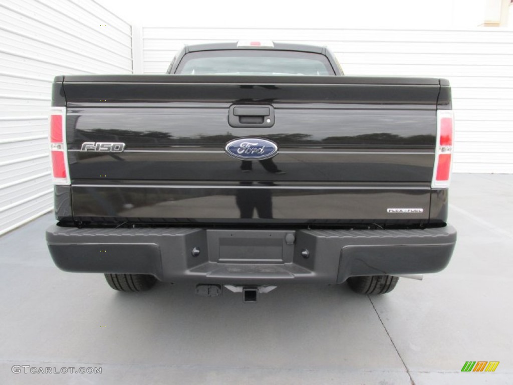 2014 F150 STX SuperCab - Tuxedo Black / Black photo #5