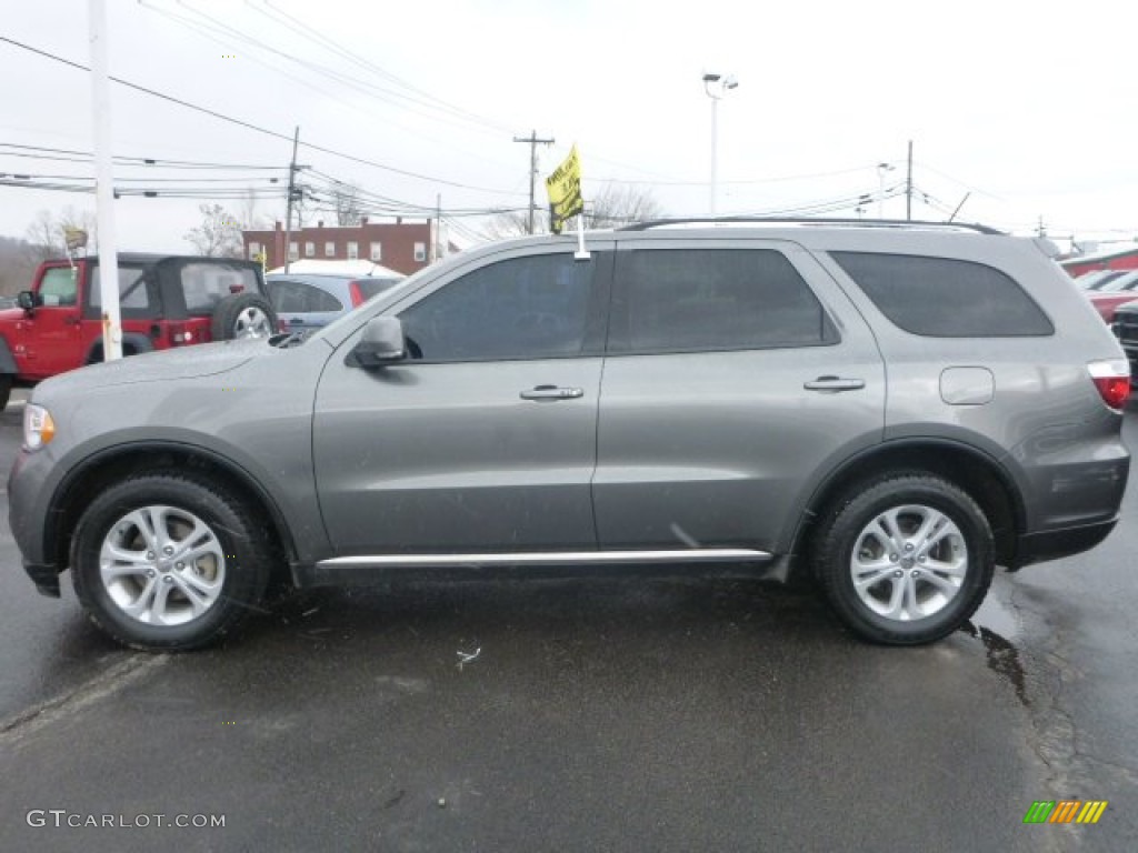 Mineral Gray Metallic 2012 Dodge Durango Crew AWD Exterior Photo #100026145