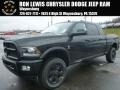 Black 2015 Ram 3500 Laramie Mega Cab 4x4