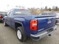 2015 Stone Blue Metallic GMC Sierra 1500 SLE Double Cab 4x4  photo #2