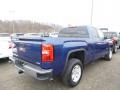 2015 Stone Blue Metallic GMC Sierra 1500 SLE Double Cab 4x4  photo #5