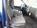 2015 Stone Blue Metallic GMC Sierra 1500 SLE Double Cab 4x4  photo #9