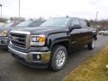 2015 Onyx Black GMC Sierra 1500 SLE Double Cab 4x4  photo #1