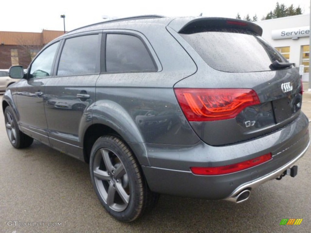 2015 Q7 3.0 Premium Plus quattro - Daytona Gray Metallic / Black photo #2