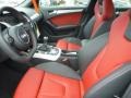  2015 S4 Premium Plus 3.0 TFSI quattro Black/Magma Red Interior
