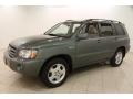 Oasis Green Pearl 2005 Toyota Highlander V6 4WD Exterior