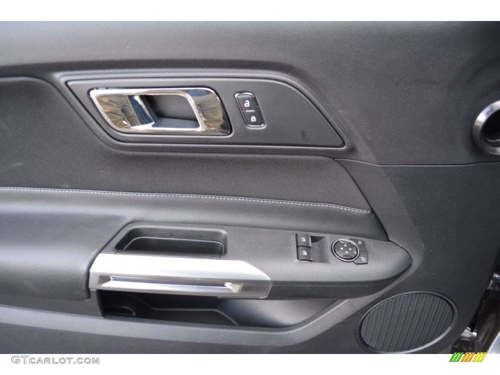 2015 Mustang V6 Coupe - Magnetic Metallic / Ebony photo #5