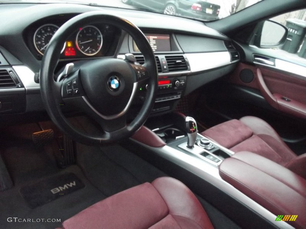 Chateau Red Interior 2011 BMW X6 xDrive35i Photo #100032545