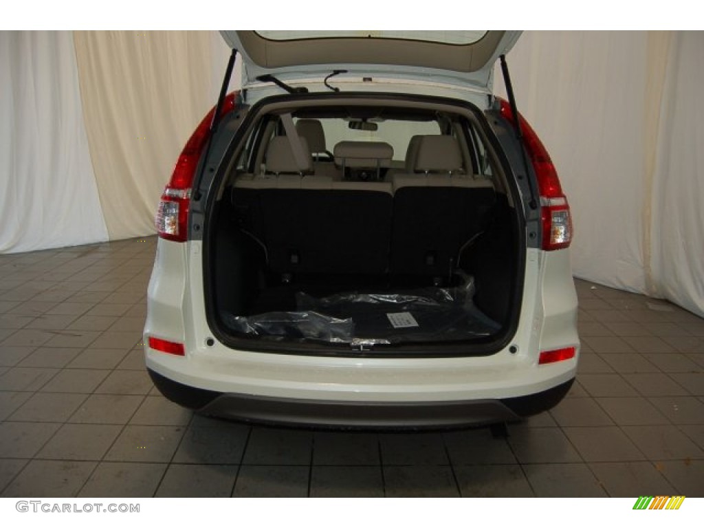 2015 CR-V LX - White Diamond Pearl / Beige photo #21