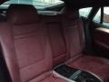 2011 BMW X6 Chateau Red Interior Rear Seat Photo