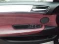 2011 BMW X6 Chateau Red Interior Door Panel Photo