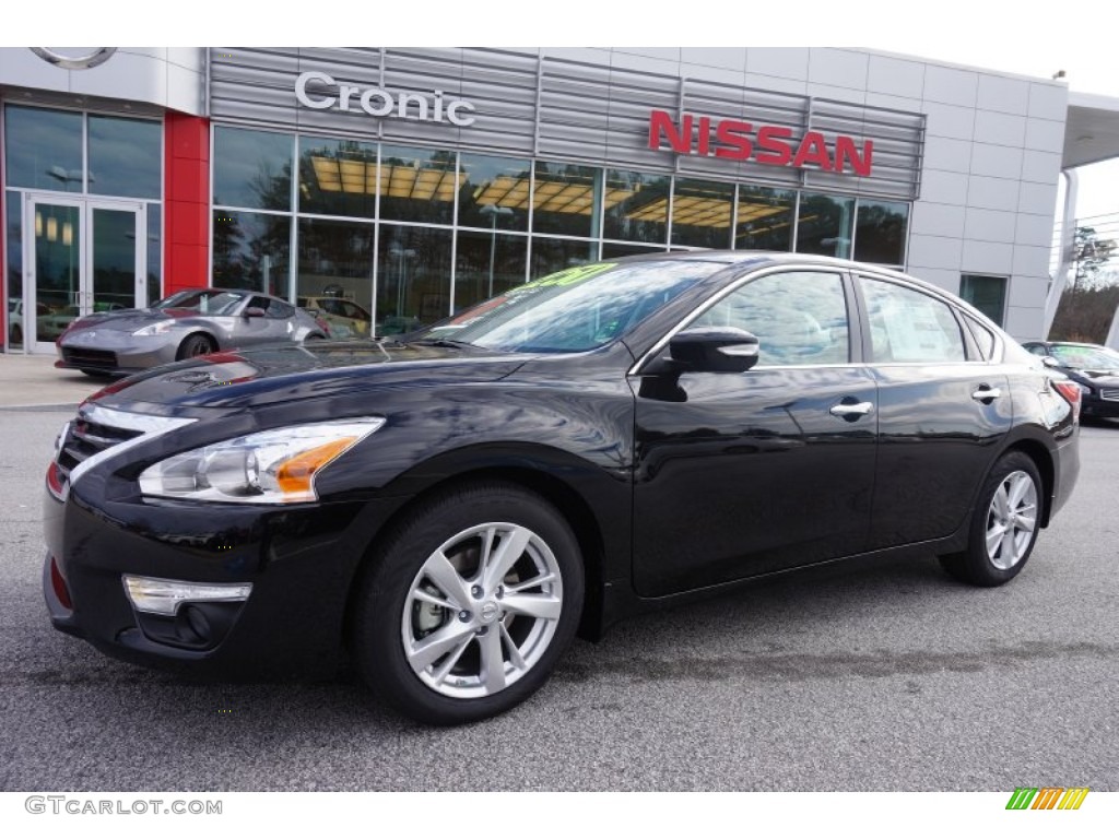 2015 Altima 2.5 SL - Super Black / Beige photo #1