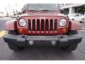 2007 Red Rock Crystal Pearl Jeep Wrangler Unlimited Sahara  photo #2